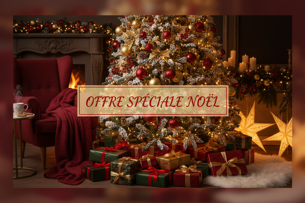 Bannière Noël festive